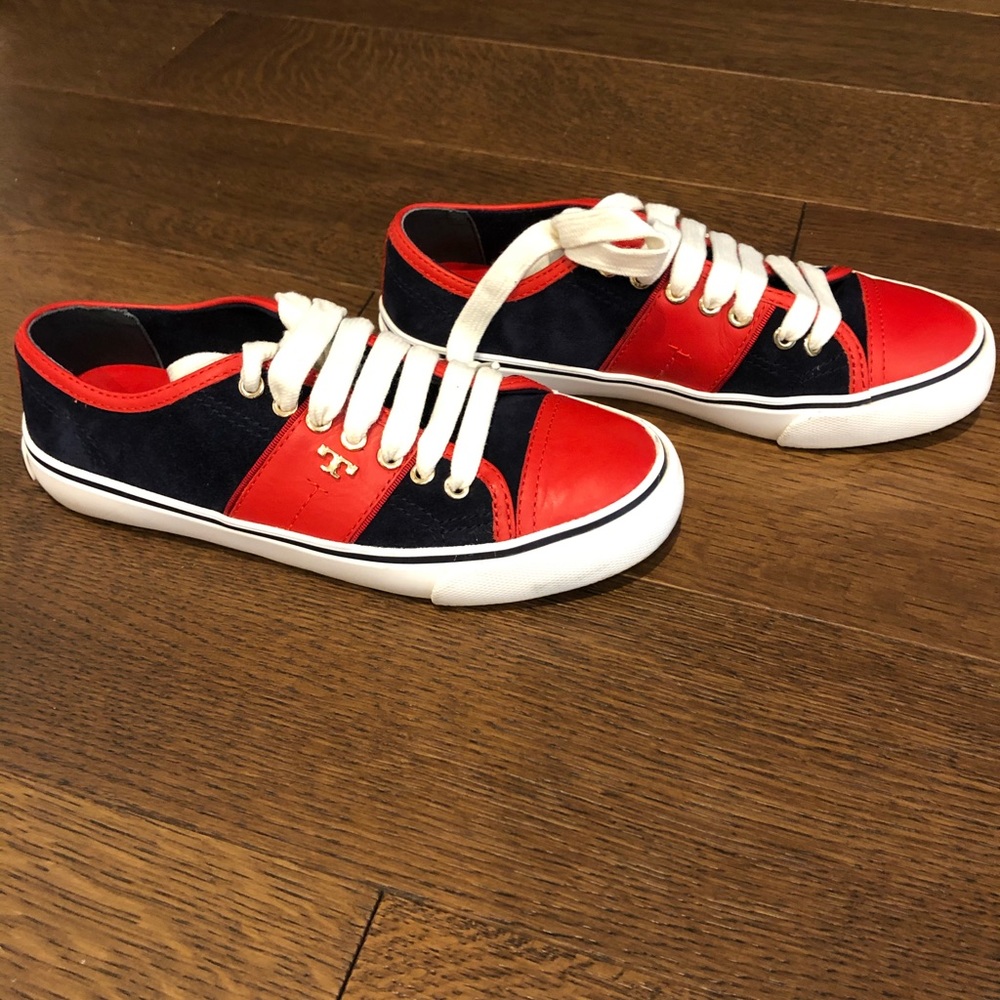 Tory Burch Churchill Suede Sneaker